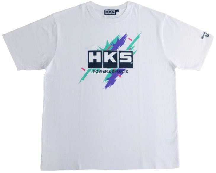 HKS Super Racing Shirt White - 51007 - AK648 - Subimods.com
