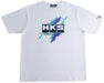 HKS Super Racing Shirt White - 51007 - AK648 - Subimods.com
