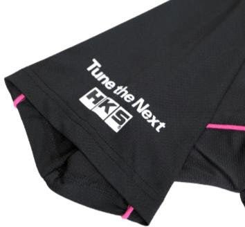 HKS Team Half Zip Polo Shirt 2025 Series Black - 51007 - AK697 - Subimods.com