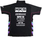 HKS Team Half Zip Polo Shirt 2025 Series Black - 51007 - AK697 - Subimods.com