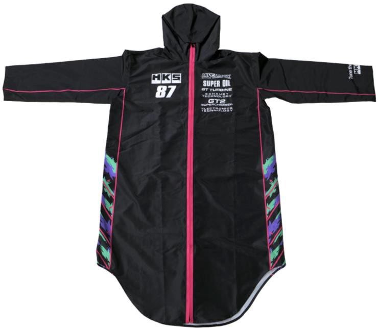 HKS Team Raincoat 2025 Series Black - 51007 - AK707 - Subimods.com