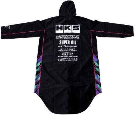 HKS Team Raincoat 2025 Series Black - 51007 - AK707 - Subimods.com