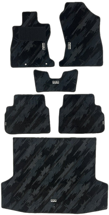 HKS Tufted Series Monotone Oil Color Floor Mat Set (LHD)2022 - 2025 WRX - 53001 - AF009 - Subimods.com