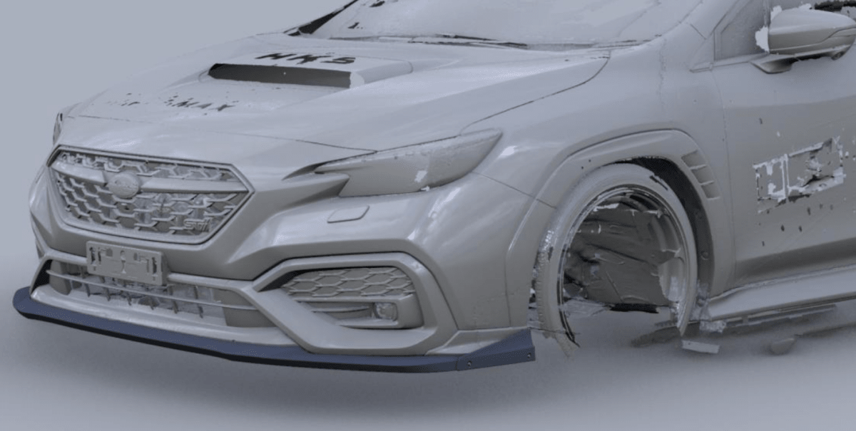 HKS Type - S Front Bumper Spoiler 2022 - 2026 WRX - 53004-AF004 - Subimods.com