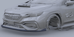 HKS Type - S Front Bumper Spoiler 2022 - 2026 WRX - 53004-AF004 - Subimods.com