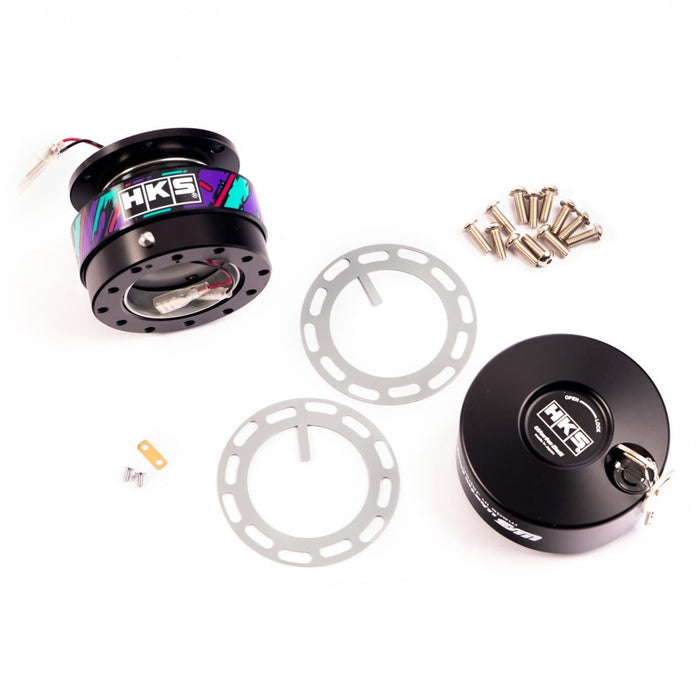 HKS X Works Bell RAPFIX II Quick Release & Keylock Set - 51007-AK721 - Subimods.com