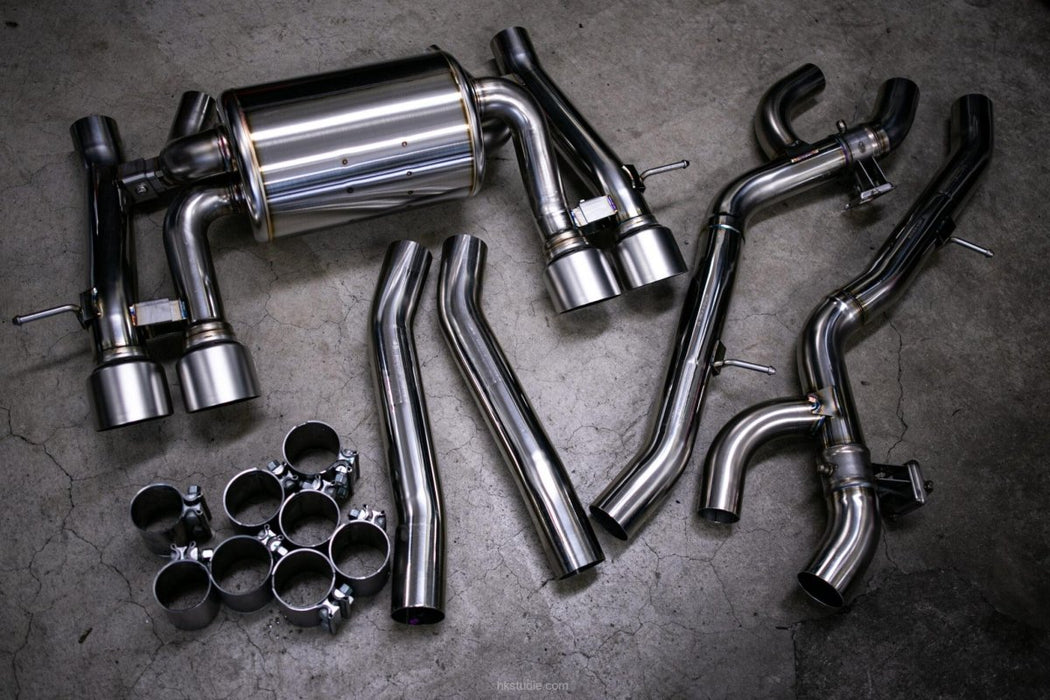 HKStudie Catback Exhaust 2021 - 2025 BMW M3/M4 - HKSTUDIE - EX001 - Subimods.com