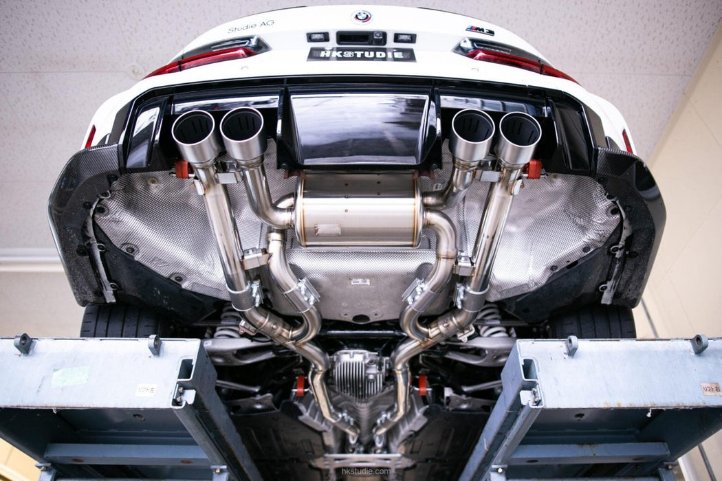 HKStudie Catback Exhaust 2021 - 2025 BMW M3/M4 - HKSTUDIE - EX001 - Subimods.com