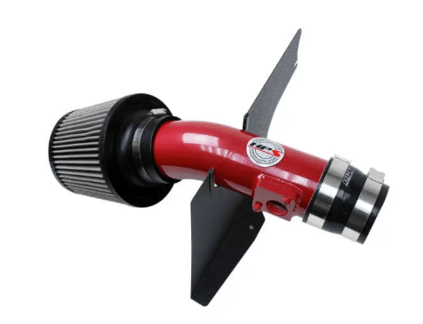 HPS Performance Air Intake Kit w/ Heat Shield Red 2008 - 2014 WRX / 2008 - 2014 STI - 827 - 566R - Subimods.com