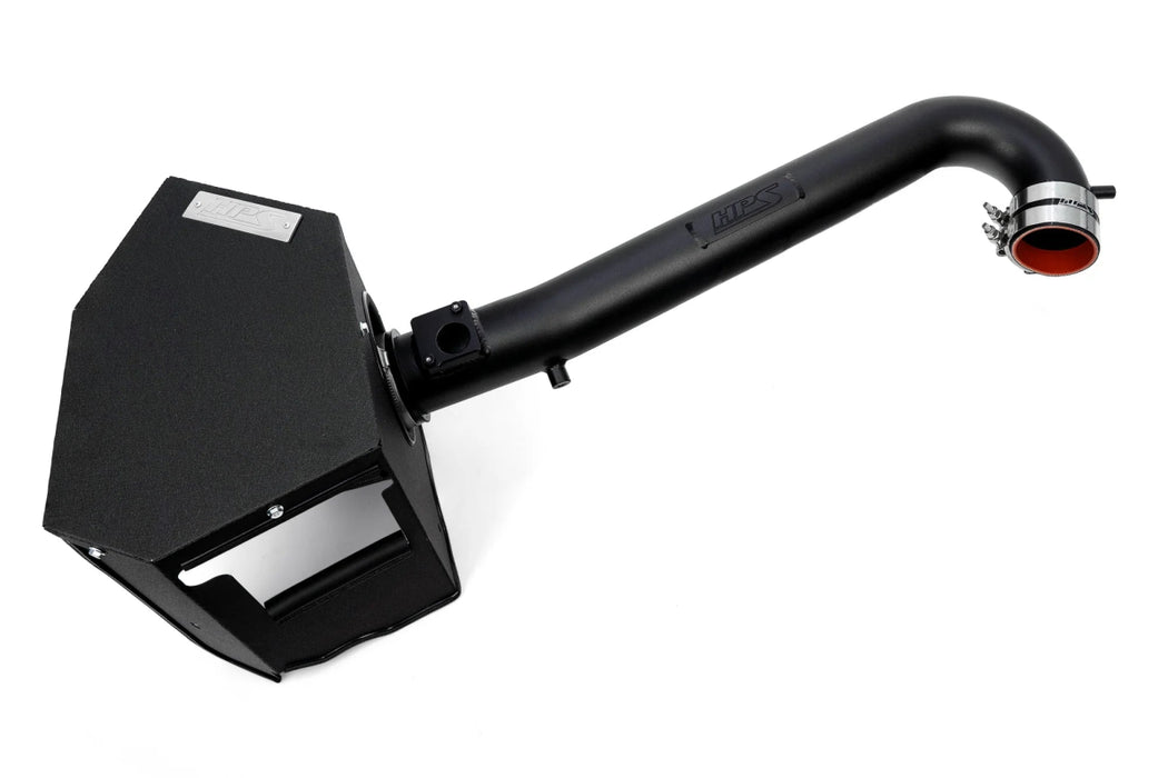 HPS Performance Air Intake Kit Wrinkle Black with Heat Shield 2015 - 2019 Outback 2.5L Non Turbo - 827 - 769WB - Subimods.com