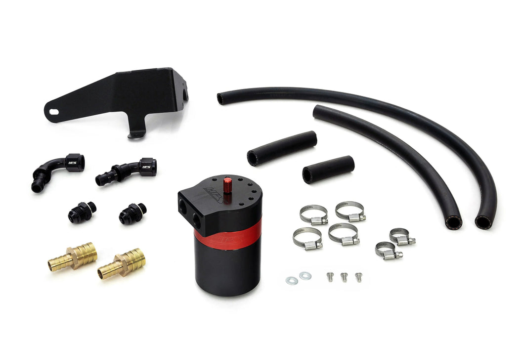 HPS Performance Aluminum Oil Catch Can Kit 2022 - 2024 WRX - 860 - 009 - Subimods.com
