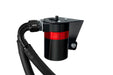 HPS Performance Aluminum Oil Catch Can Kit Black w/ Red Accent 2013 - 2020 BRZ / 2013 - 2016 FR - S / 2017 - 2020 GT86 - 860 - 030 - Subimods.com