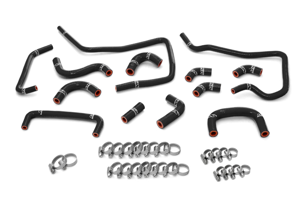 HPS Performance Silicone Ancillary Hose Kit Black 2005 WRX / 2005 STI - 57-1807-BLK - Subimods.com