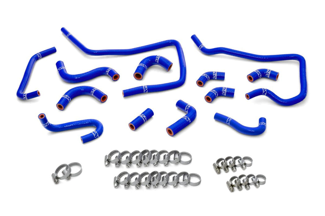 HPS Performance Silicone Ancillary Hose Kit Blue 2002 - 2003 WRX - 57-1805-BLU - Subimods.com