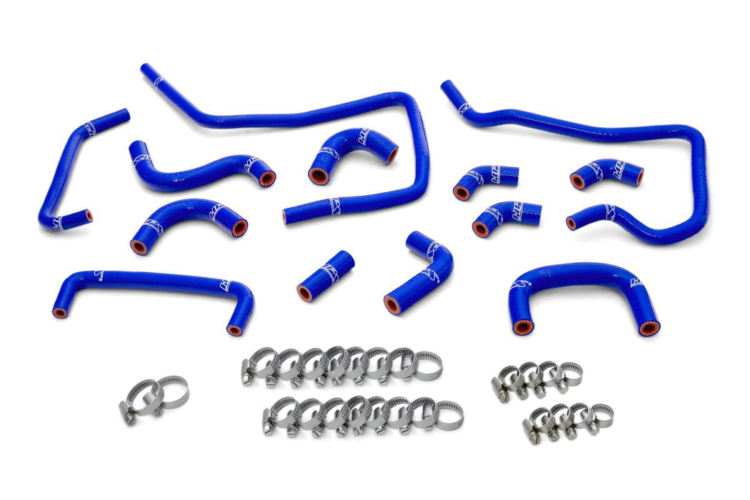 HPS Performance Silicone Ancillary Hose Kit Blue 2005 WRX / 2005 STI - 57-1807-BLU - Subimods.com