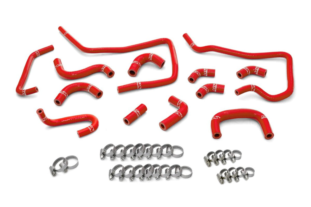 HPS Performance Silicone Ancillary Hose Kit Red 2004 WRX - 57-1806-RED - Subimods.com