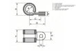 HPS Performance Stainless Steel Cushion Loop Clamp - EPCC-005 - Subimods.com