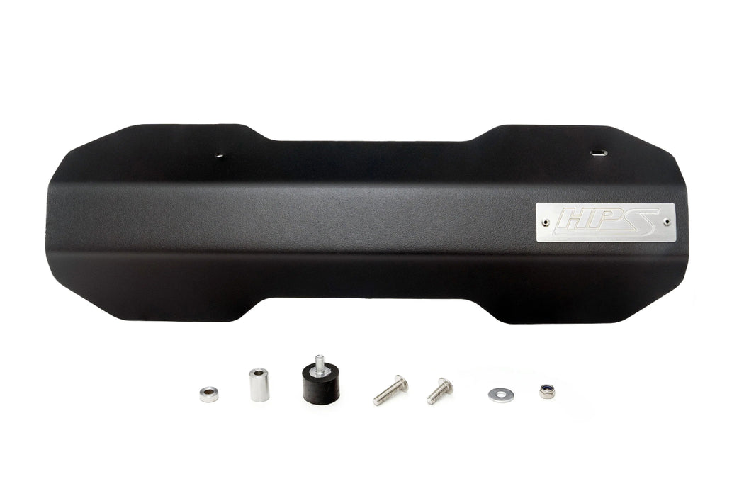 HPS Pulley Belt Cover Black 2013 - 2019 Legacy w/ 2.5L Non Turbo Engine / 2013 - 2019 Outback w/ 2.5L Engine Non Turbo - 71 - 101WB - Subimods.com