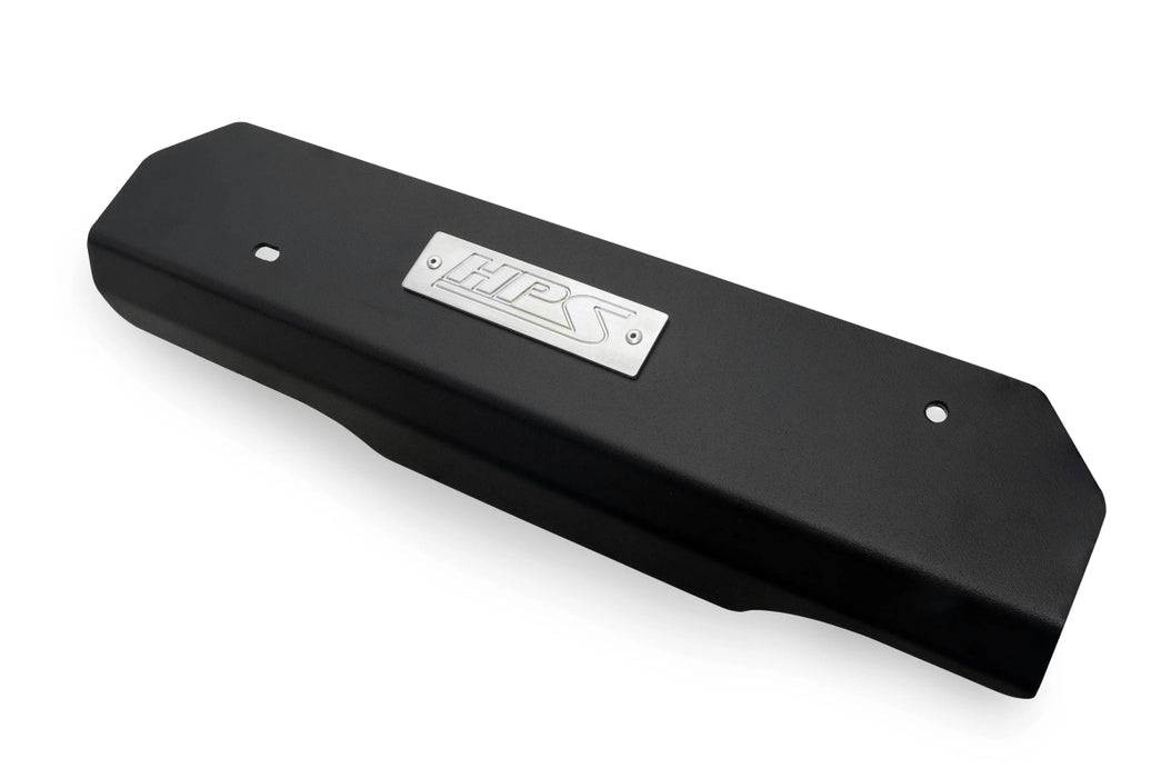 HPS Pulley Belt Cover Black 2015 - 2021 WRX - 71 - 102WB - Subimods.com