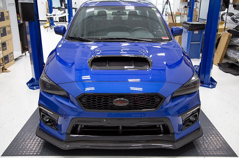 OLM A1 Aggressive Carbon Fiber Replacement Hood Scoop 2015-2021 WRX / STI