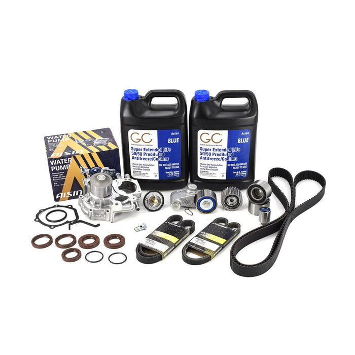 IAG 105K Service Package w/ AISIN Water Pump Fits 2004-2007 STI - IAG-MNT-2204A - Subimods.com