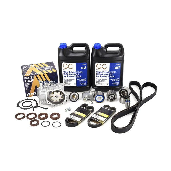 IAG 105K Service Package w/ AISIN Water Pump Fits 2005-2009 Legacy GT - IAG-MNT-2205A - Subimods.com