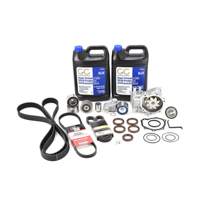 IAG 105K Service Package w/ AISIN Water Pump Fits 2008-2021 STI - IAG-MNT-2211A - Subimods.com