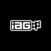 IAG 12" Die Cut Sticker - IAG-AWS-1210GBK - Subimods.com