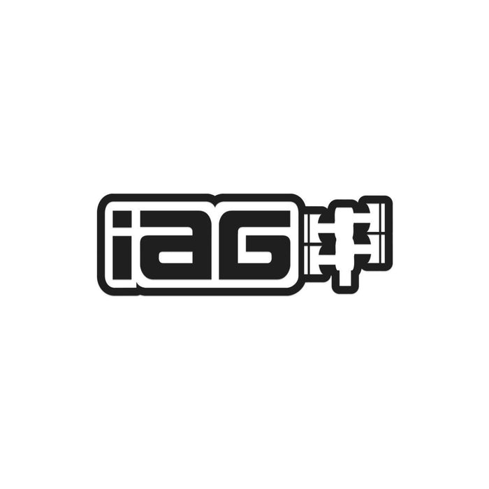 IAG 12" Die Cut Sticker - IAG-AWS-1210GBK - Subimods.com