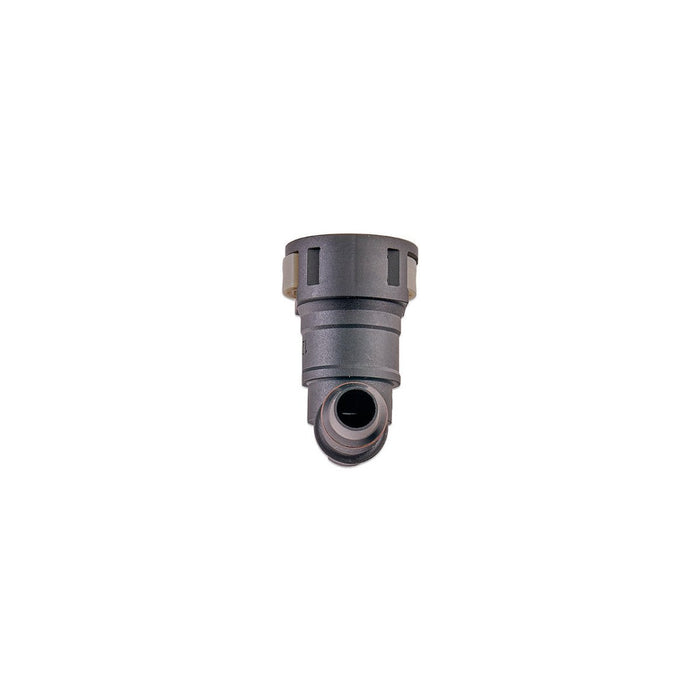 IAG 1/2" SAE Quick Connect Female to 11mm Hose Barb Right Angled (90 degrees) - RPL-FIT-05830 - Subimods.com