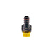 IAG 1/2" SAE Quick Connect Female to 1/2" Hose Barb Angled (135 / 45 degrees) - RPL-FIT-05826 - Subimods.com