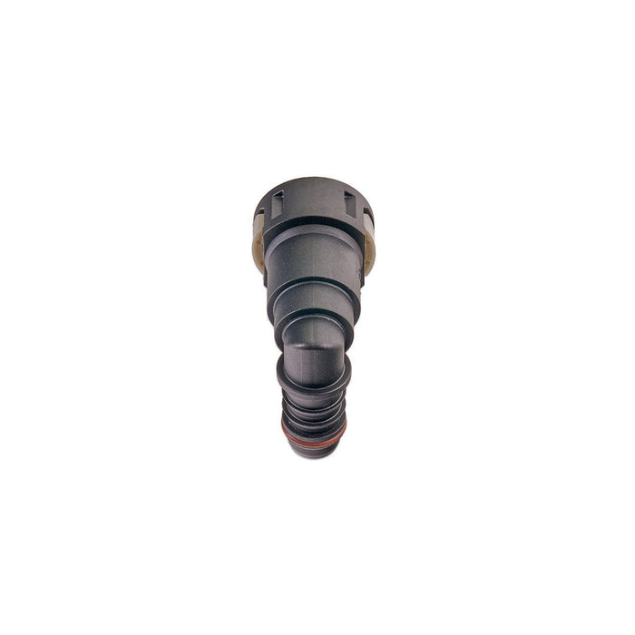 IAG 1/2" SAE Quick Connect Female to 1/2" Hose Barb Right Angled (90 degrees) - RPL-FIT-05825 - Subimods.com