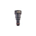 IAG 1/2" SAE Quick Connect Female to 1/2" Hose Barb Straight (180 / 0 degrees) - RPL-FIT-05820 - Subimods.com
