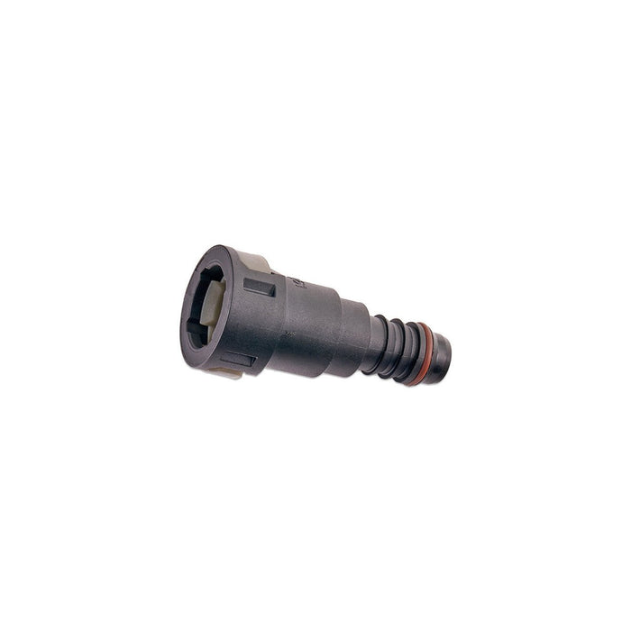 IAG 1/2" SAE Quick Connect Female to 1/2" Hose Barb Straight (180 / 0 degrees) - RPL-FIT-05820 - Subimods.com