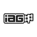 IAG 20" Die Cut Sticker - IAG-AWS-1220GBK - Subimods.com