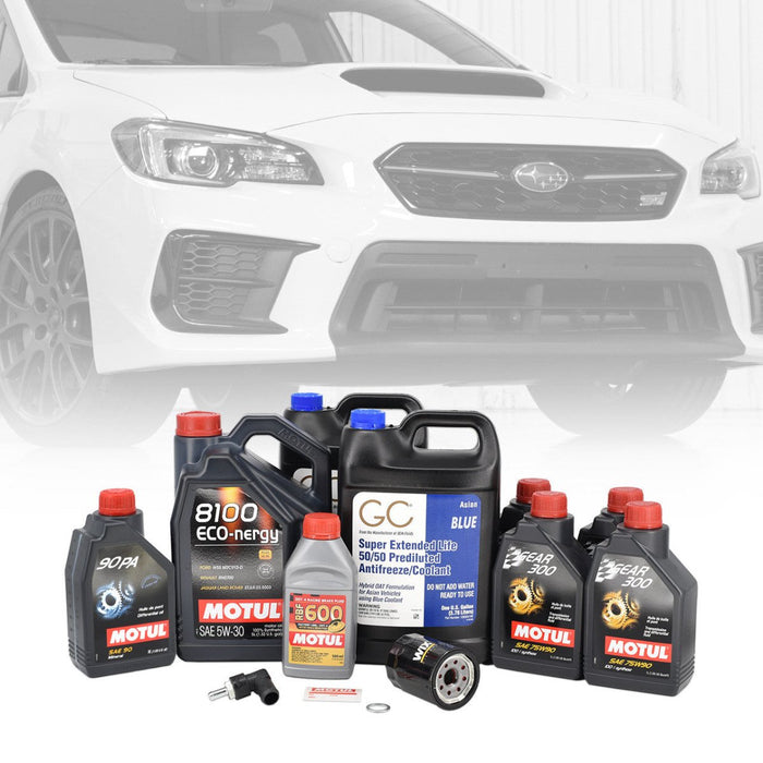 IAG 30K/90K OE Engine Service Package 2004-2021 STI - IAG-MNT-1030 - Subimods.com