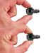 IAG 5/16" SAE Quick Connect Female to 8mm Hose Barb Right Angled (90 degrees) - RPL-FIT-05827 - Subimods.com