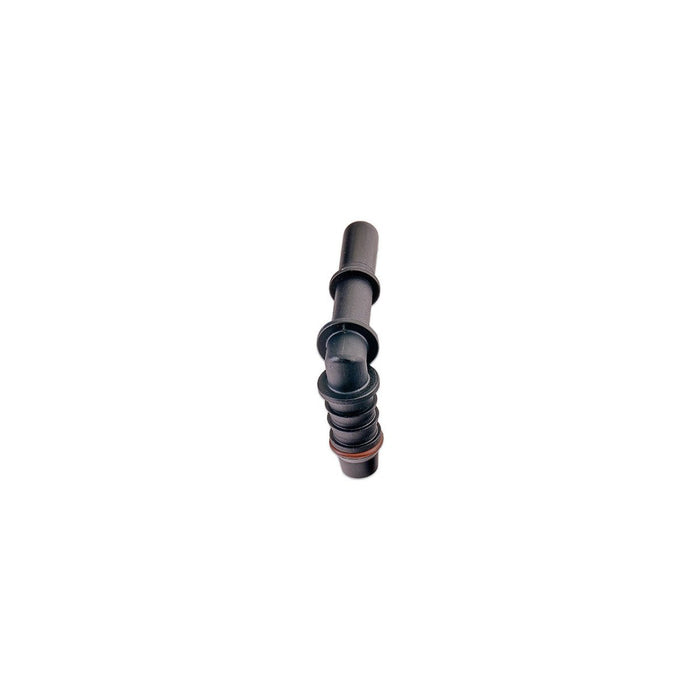 IAG 5/16" SAE Quick Connect Male to 8mm Hose Barb Right Angled (90 degrees) - RPL-FIT-05828 - Subimods.com