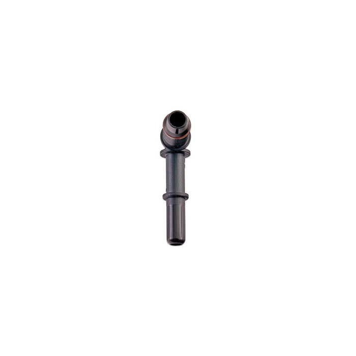 IAG 5/16" SAE Quick Connect Male to 8mm Hose Barb Right Angled (90 degrees) - RPL-FIT-05828 - Subimods.com