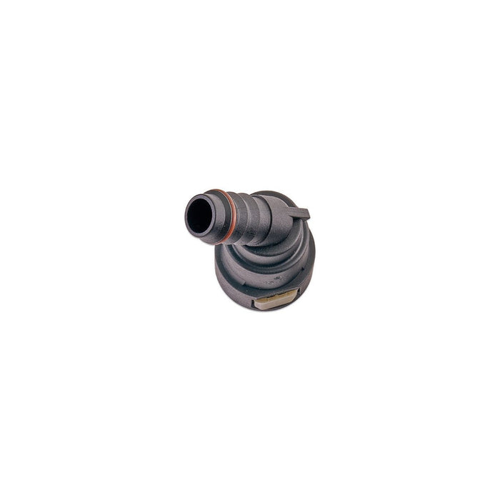 IAG 5/8" SAE Quick Connect Female to 1/2" Hose Barb Angled (135° / 45°) - RPL-FIT-05823 - Subimods.com