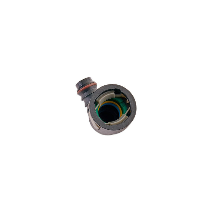 IAG 5/8" SAE Quick Connect Female to 1/2" Hose Barb Right Angled (90 degrees) - RPL-FIT-05822 - Subimods.com