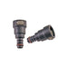IAG 5/8" SAE Quick Connect Female to 1/2" Hose Barb Straight (180 / 0 degrees) - RPL-FIT-05821 - Subimods.com