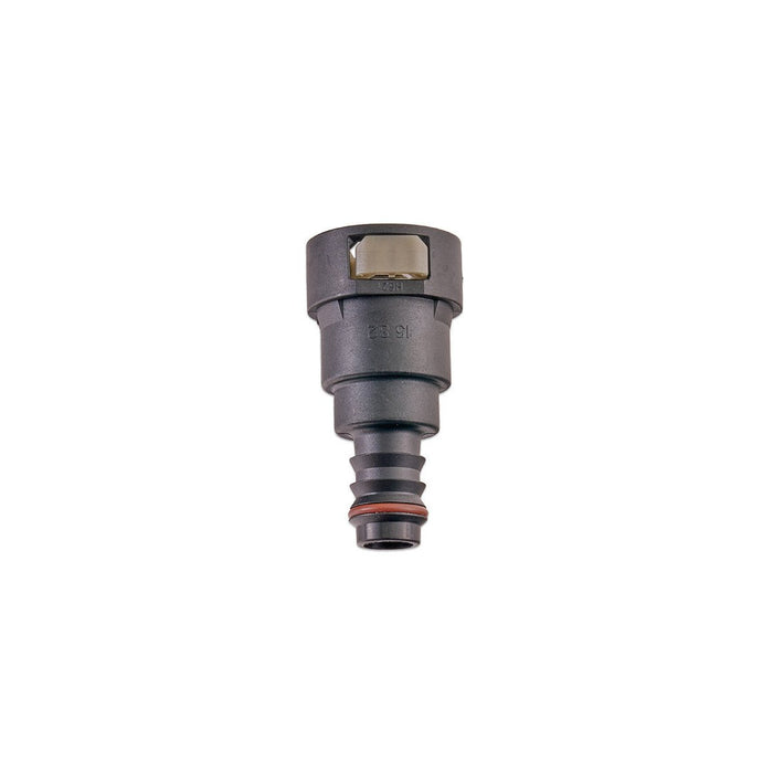 IAG 5/8" SAE Quick Connect Female to 1/2" Hose Barb Straight (180 / 0 degrees) - RPL-FIT-05821 - Subimods.com
