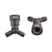 IAG 5/8" SAE Quick Connect Female to 2 x 1/2" Hose Barb Y Fitting - RPL-FIT-05824 - Subimods.com
