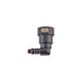 IAG 5/8" SAE Quick Connect Female to 3/8" Hose Barb 90 Degree Fitting - RPL-FIT-05812 - Subimods.com