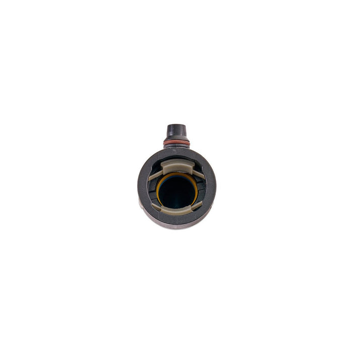IAG 5/8" SAE Quick Connect Female to 3/8" Hose Barb 90 Degree Fitting - RPL-FIT-05812 - Subimods.com