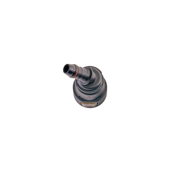 IAG 5/8" SAE Quick Connect Female to 3/8" Hose Barb Angled (135 / 45 Degrees) - RPL-FIT-03800 - Subimods.com
