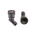 IAG 5/8" SAE Quick Connect Female to 5/8" Hose Barb Angled (135 / 45 degrees) - RPL-FIT-05800 - Subimods.com