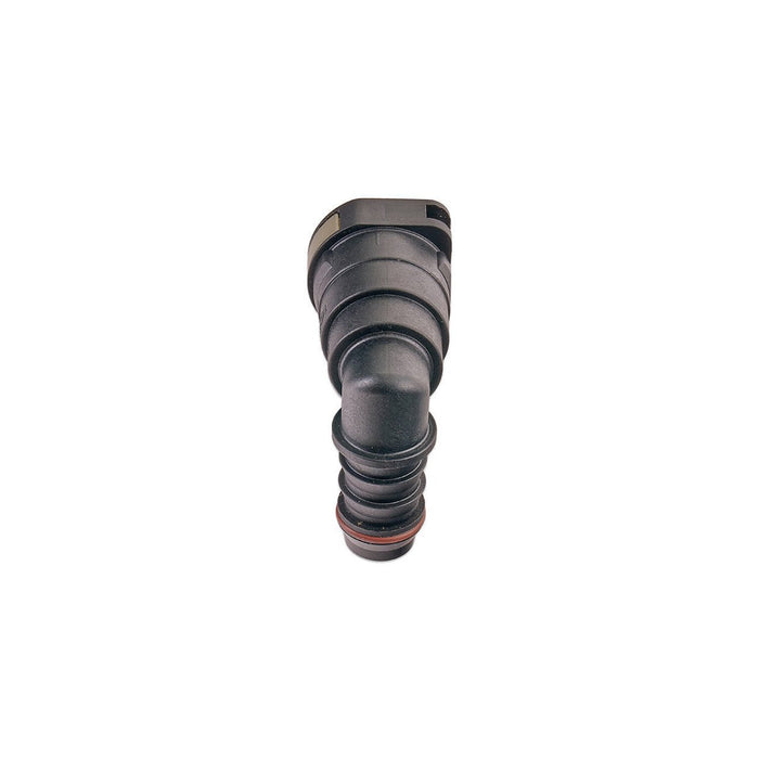 IAG 5/8" SAE Quick Connect Female to 5/8" Hose Barb Right Angled (90°) - RPL-FIT-05801 - Subimods.com