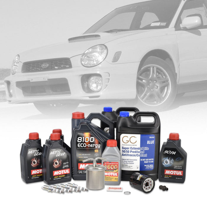 IAG 60K OE Engine Service Package 2002-2003 WRX w/ MT - IAG-MNT-1061 - Subimods.com